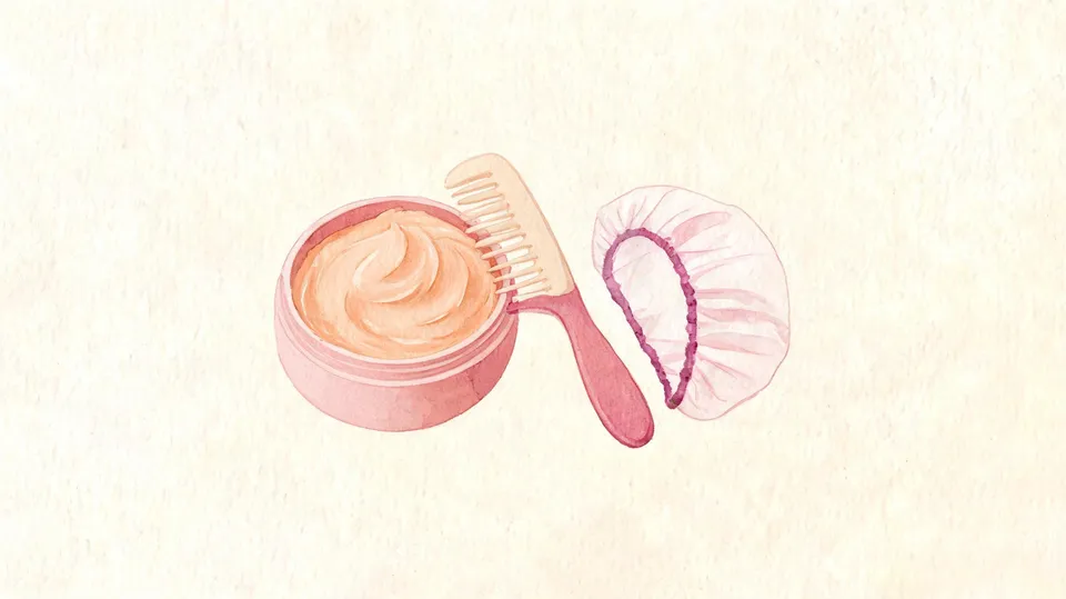 Ilustrasi artikel: Creambath, Masker, atau Hair Spa: Mana yang Tepat? (Panduan Harga Blitar)